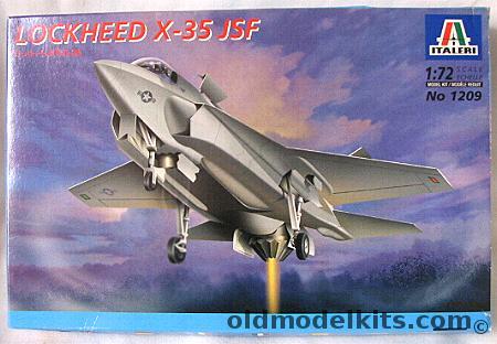 Italeri 1/72 Lockheed X-35 JSF plastic model kit